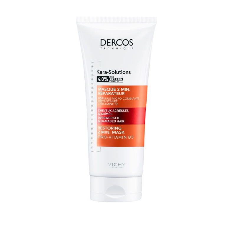 Vichy Dercos Technique Kera-Solutions Máscara Reconstituinte 2min 200ml