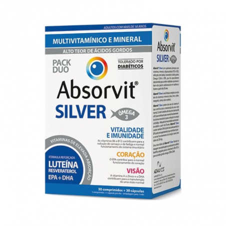 Absorvit Silver 30 tablets + 30 capsules