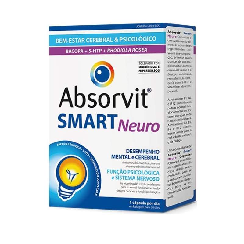 Absorvit Smart Neuro 30 cápsulas
