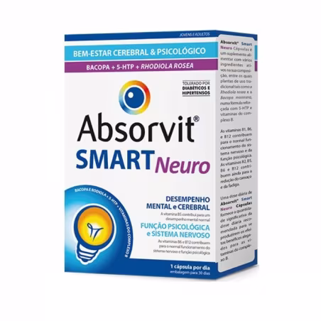 Absorvit Smart Neuro 30 cápsulas