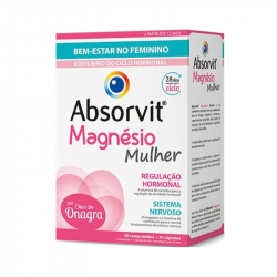 Absorvit Magnésio Mulher 30 comprimidos + 30 cápsulas