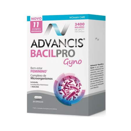 Advancis Bacilpro Gyno 20cápsulas