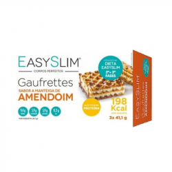 Easyslim Gaufrettes de Manteiga de Amendoim 3x41.1g