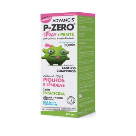 Advancis P-Zero Spray +Pente Anti-piolhos 100ml