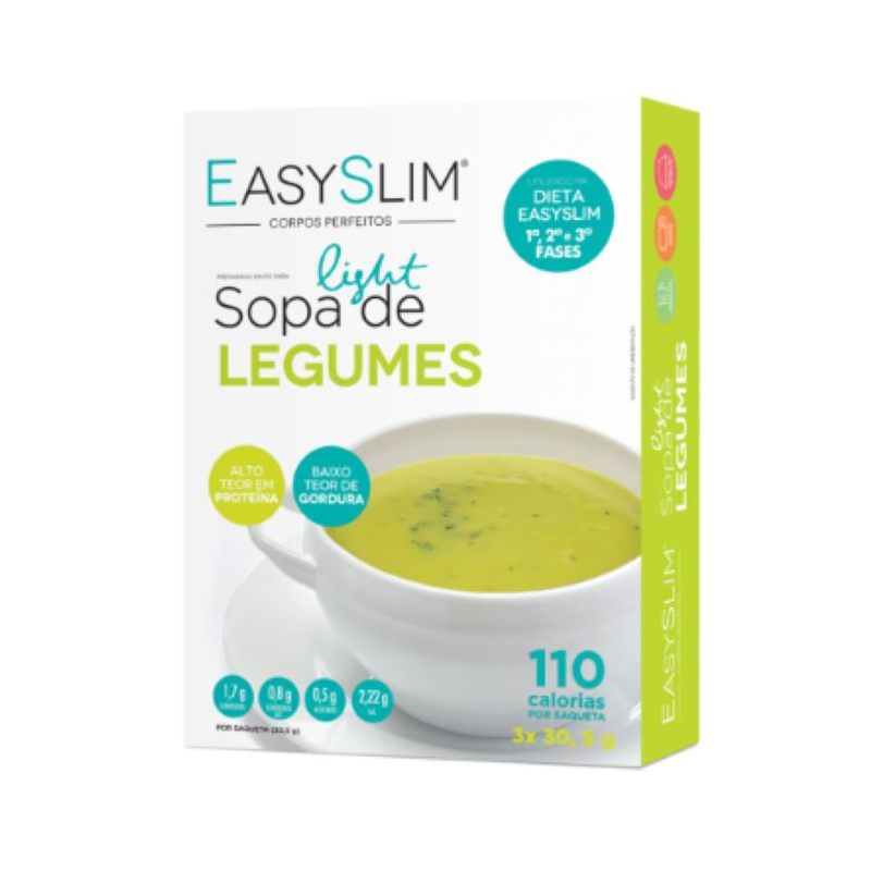 Easyslim Sopa Light de Legumes 3x30,5g