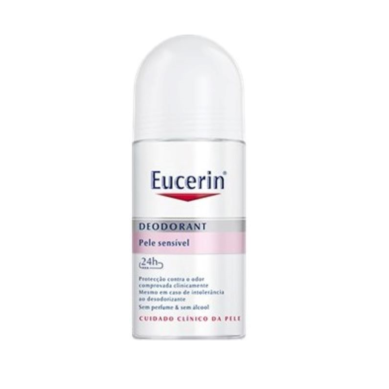 Eucerin Desodorizante Roll-on Pele Sensível 24h 50ml