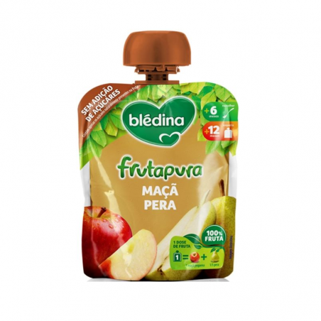 Blédina Frutapura Manzana y Pera Sobre 90g