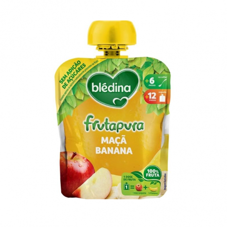 Blédina Frutapura Saqueta Maçã Banana 90g