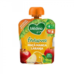 Blédina Frutapura Manzana Mango Naranja Sobre 90g