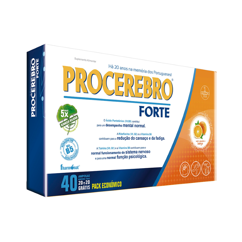 Procerebro Forte 20ampolas + 20 de oferta