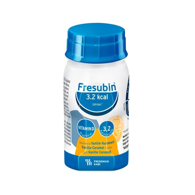 Fresubin 3,2kcal Baunilha-Caramelo 4x120ml