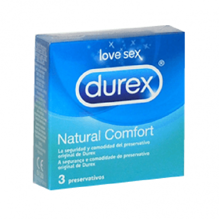 Durex Natural Comfort Preservativos 3unidades
