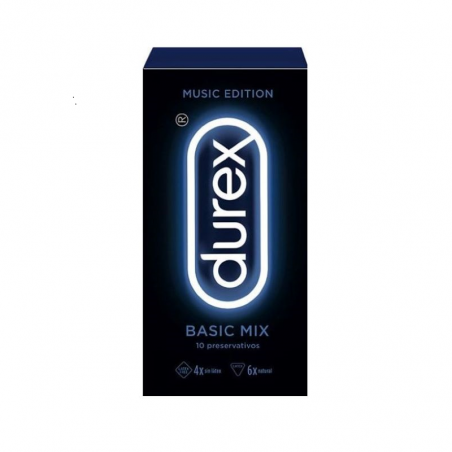 Durex Music Edition Basic Mix Preservativos 10unidades Durex Music Edition Basic Mix Preservativos 10unidades