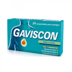 Gaviscon 24comprimidos mastigáveis