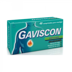 Gaviscon 48comprimidos mastigáveis