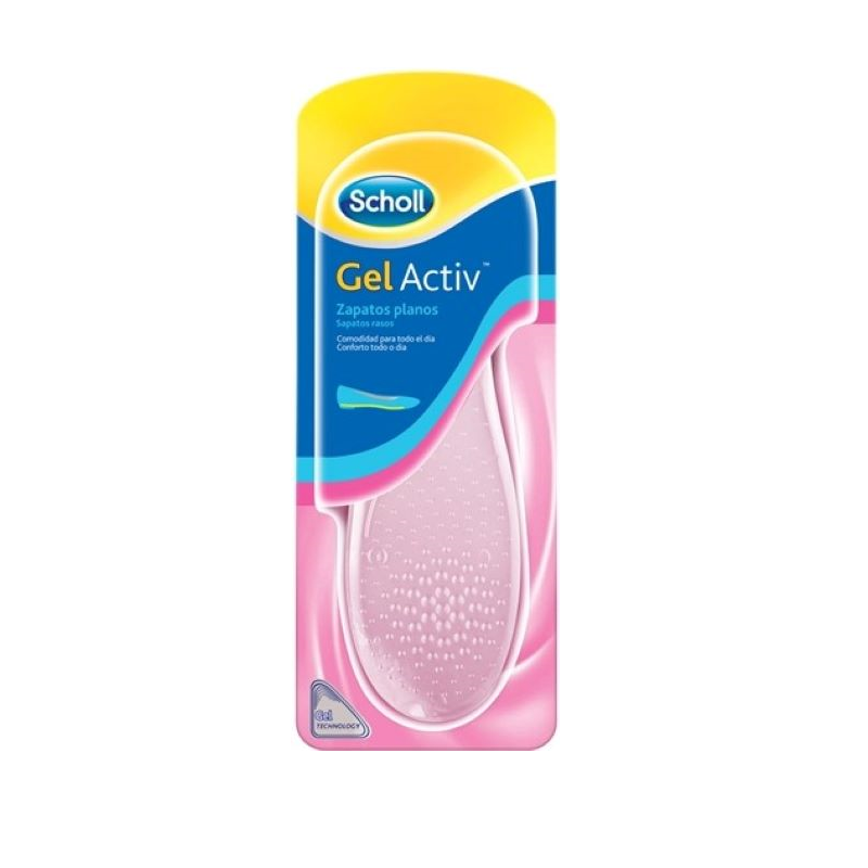 Scholl Gelactiv Palmilhas Sapatos Rasos 2unidades