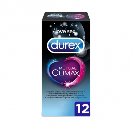 Durex Mutual Climax Preservativos 12unidades