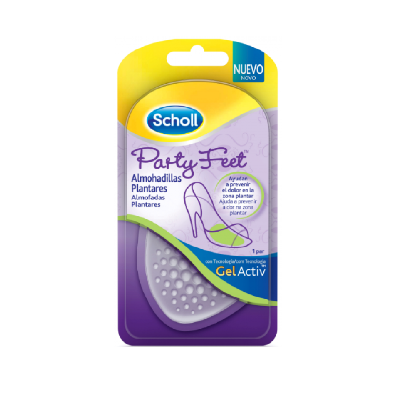 Scholl Party Feet c/ Gelactiv Almofada Plantar 2unidades