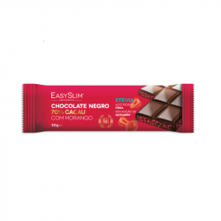 EasySlim Chocolate Negro 70% Cacau com Morango 30g