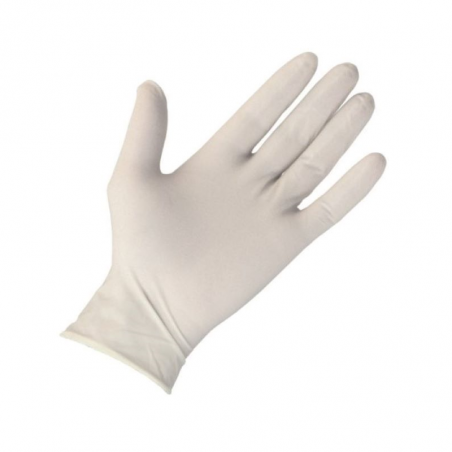 Non-Sterile Powder Free Latex Gloves Size M 100 units