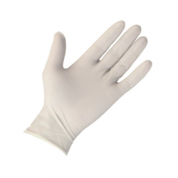 Non-sterile Powder Free Latex Gloves Size L 100 units