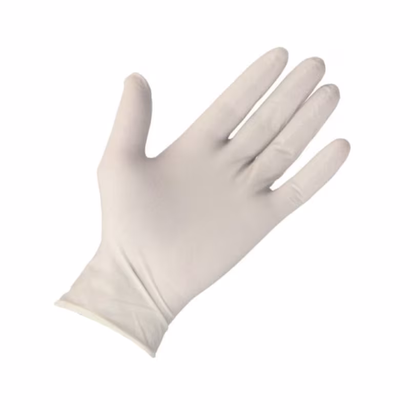 Guantes de Látex con Polvo No Estéril talla L 100 unidades