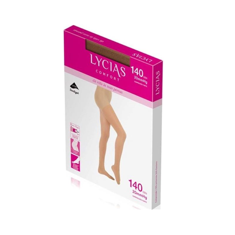 Lycias Collant Comfort 140Den Preto T3
