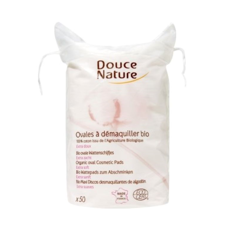 Douce Nature Discos Desmaquilhantes Ovais Bio 50unidades
