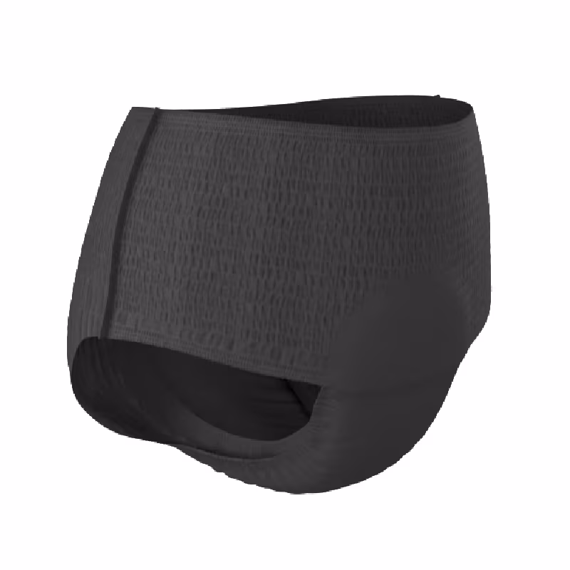 Tena Silhouette Cintura Alta Preto Plus Tamanho L 8 unidades
