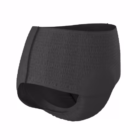 Tena Silhouette Cintura Alta Preto Plus Tamanho M 9 unidades