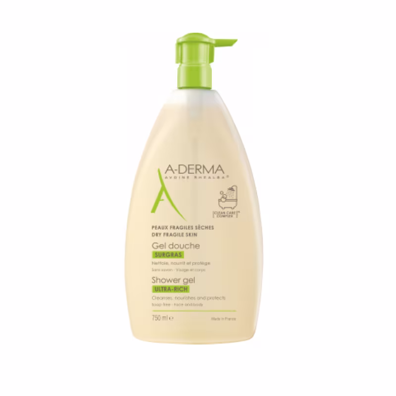 A-Derma Surgras Gel Douche 750ml