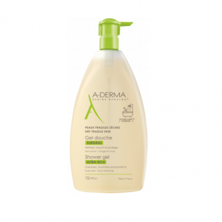 A-Derma Gel de Ducha Ultra Rico 750ml