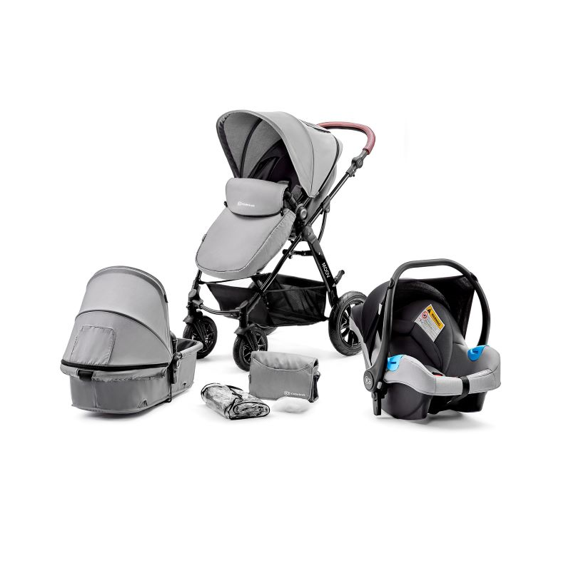 Kinderkraft Moov Poussette Trio Gris