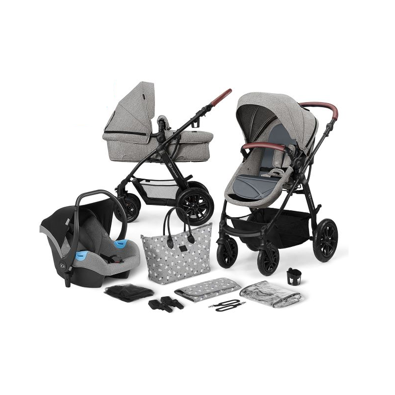 Kinderkraft Xmoov Poussette Trio Gris