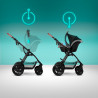 Kinderkraft Xmoov Cochecito Trio Gris Kinderkraft Xmoov Cochecito Trio Gris