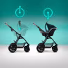 Kinderkraft Xmoov Poussette Trio Gris