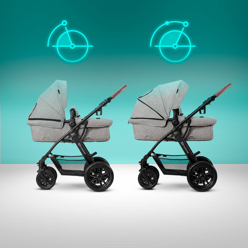 Kinderkraft Xmoov Stroller Trio Gray