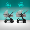 Kinderkraft Xmoov Cochecito Trio Gris Kinderkraft Xmoov Cochecito Trio Gris