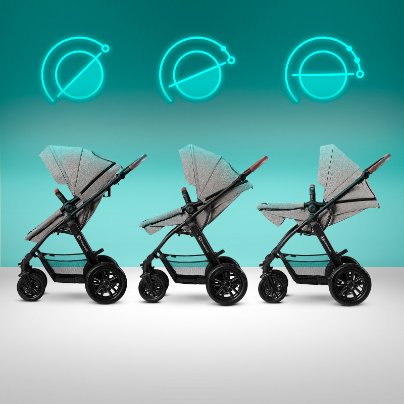 Kinderkraft Xmoov Cochecito Trio Gris