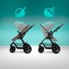 Kinderkraft Xmoov Cochecito Trio Gris Kinderkraft Xmoov Cochecito Trio Gris