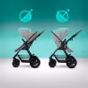 Kinderkraft Xmoov Poussette Trio Gris