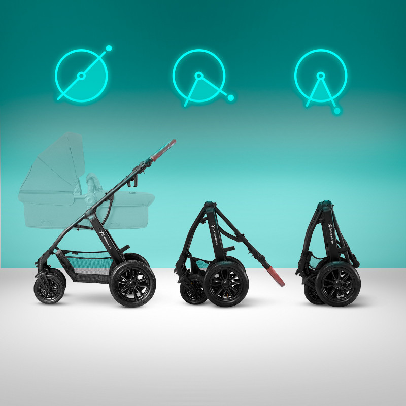 Kinderkraft Xmoov Stroller Trio Gray