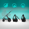 Kinderkraft Xmoov Carrinho de Passeio Trio Cinzento Kinderkraft Xmoov Carrinho de Passeio Trio Cinzento