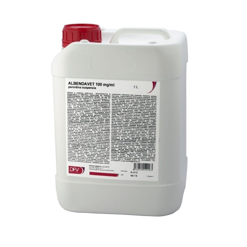 Albendavet 100mg/ml 5L