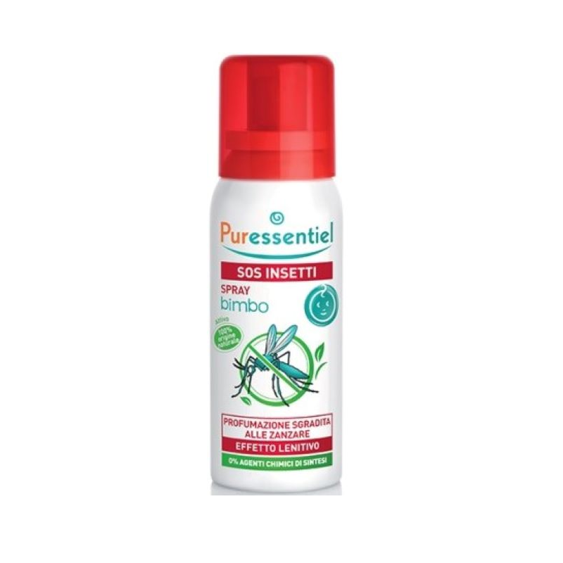 Puressentiel SOS Insectos Spray Repelente Bebé 60ml