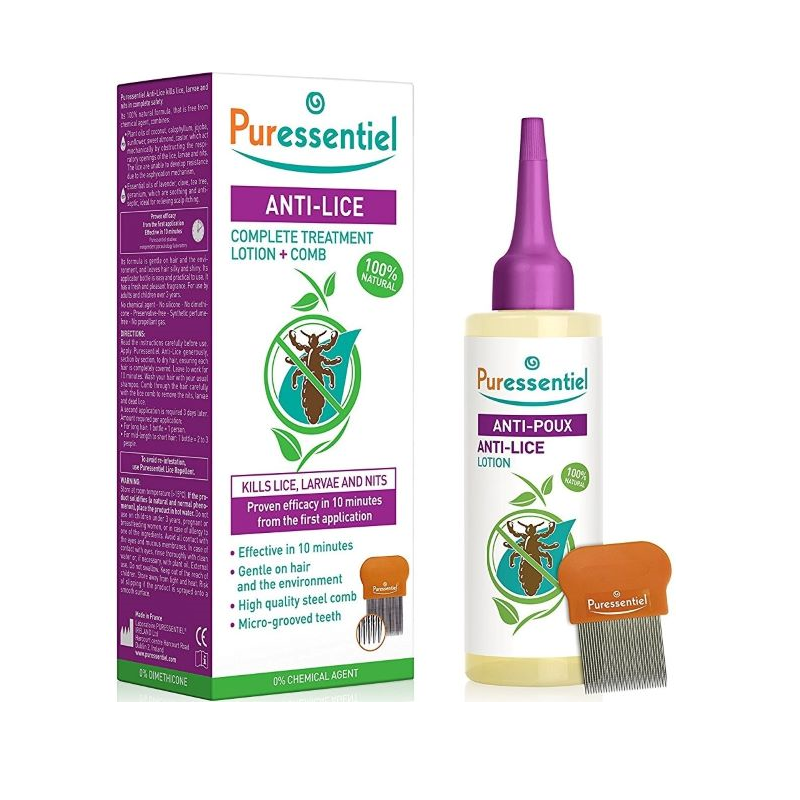 Puressentiel Anti-Piolhos Loção 100ml + Pente