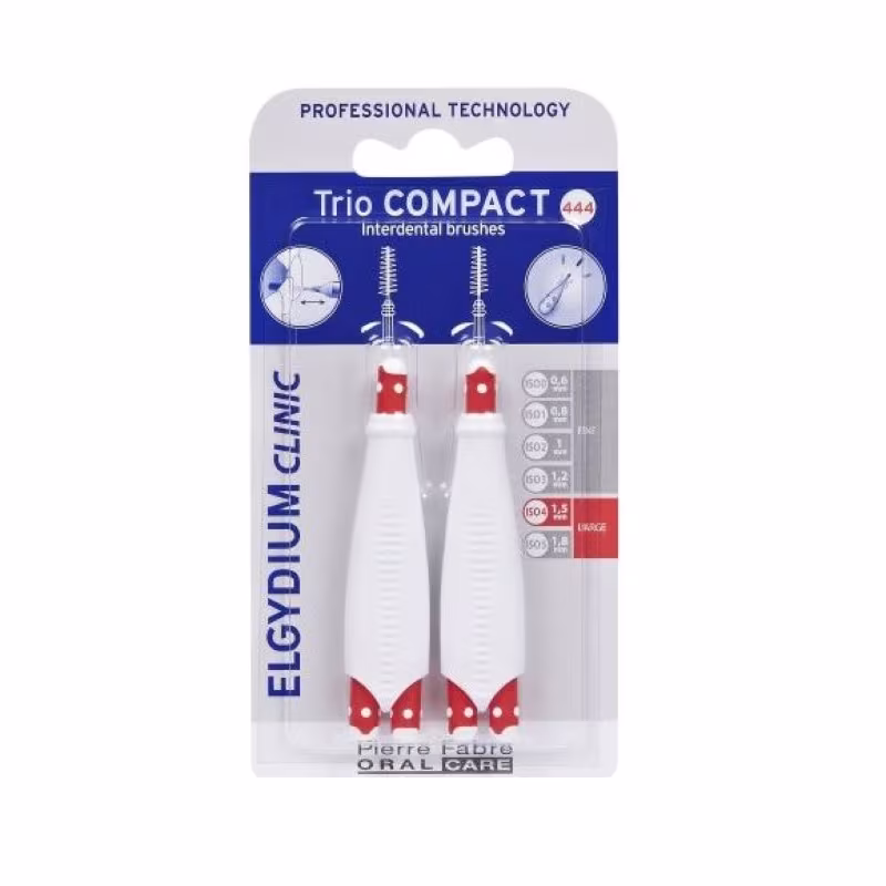 Elgydium Clinic Escovilhões Trio Compact Simples Largos
