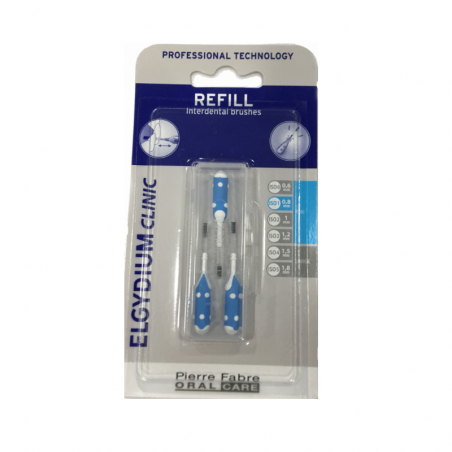 Elgydium Clinic Escovilhões Recargas Azul 0,8mm Elgydium Clinic Escovilhões Recargas Azul 0,8mm