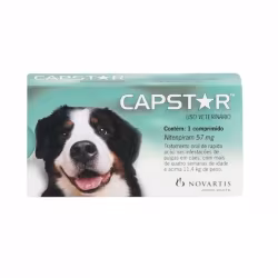 Capstar 57mg 6 tabletas