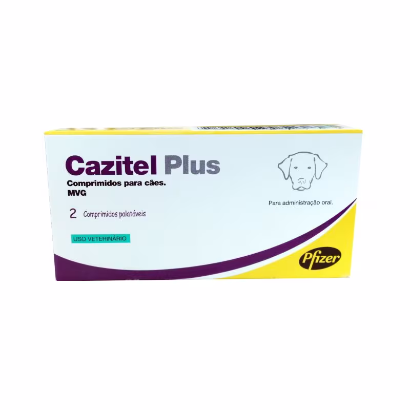Cazitel Plus 2 comprimidos